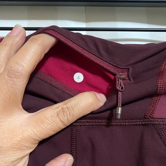 Lululemon Run: inspire crop ll Bordeaux drama - Picture 4 of 5